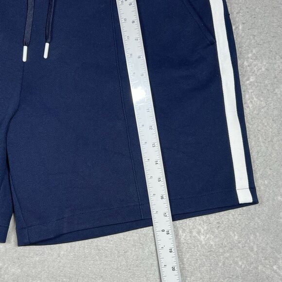 Lacoste Shorts Mens XL Navy Blue Ultra Dry Badge Accent Tennis Heritage Shorts - Picture 5 of 11